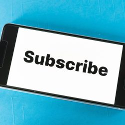 Mockup, screen, smartphone — IP TV Services Providing Access to Multiple Channels and On-Demand Shows