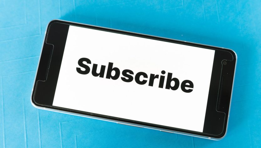 Mockup, screen, smartphone — IP TV Services Providing Access to Multiple Channels and On-Demand Shows